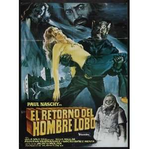  Night of the Werewolf Movie Poster (11 x 17 Inches   28cm 