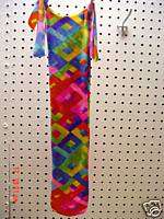Sleazy Sleepwear Tail Bag Diamond Print Rainbow Colors Horse  
