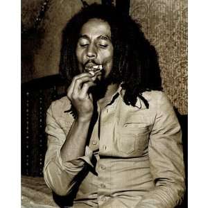  Bob Marley (Smoking Joint) Music Poster