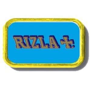  1oz blue rizla Tobacco Tin