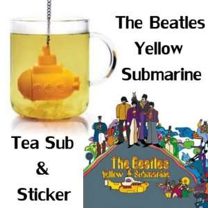  Tea Sub  Yellow Submarine Tea Infuser **BONUS** Beatles 