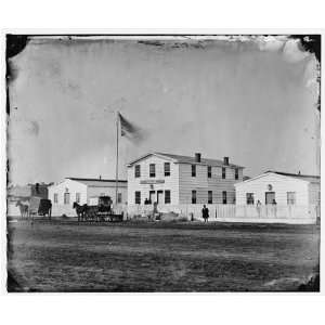 Civil War Reprint Washington, District of Columbia. Hospital of 