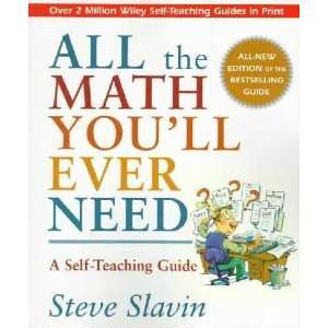  All the Math Youll Ever Need Stephen L. Slavin Books