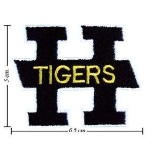  Hamilton Tigers the Past Logo Embroidered Iron on Patches 