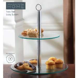  Two Tier Lazy Susan