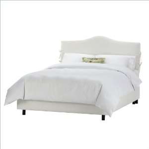  Full Skyline Furniture Arched Slipcover Upholstered Bed In 
