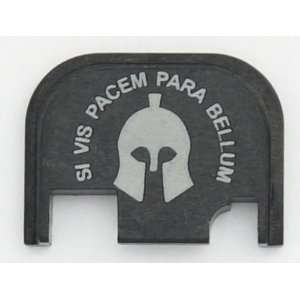  SI VIS PACEM, PARA BELLUM Rear Slide Cover Plate for Glock 