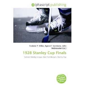 1928 Stanley Cup Finals (9786134191913) Frederic P. Miller, Agnes F 