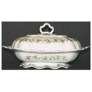  Clinton Covered Vegetable Server by Ridgways Transferware 