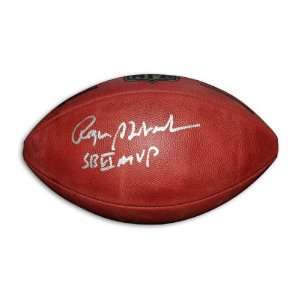  Roger Staubach Autographed NFL Football with SB VI MVP 