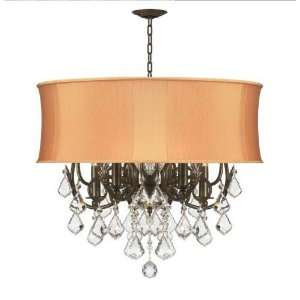  Crystorama Chandelier CL 5155 EB SHG CLM Crystorama 5155 EB SHG CLM 