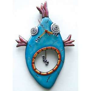  Fish Face Wall Clock Allen Studio Designs