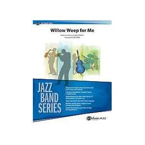  Willow Weep for Me Conductor Score Jazz Ensemble Words and 