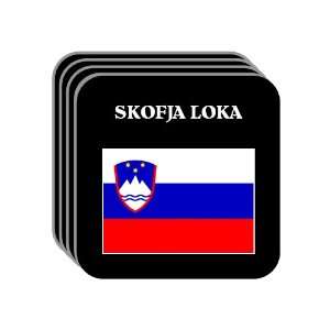  Slovenia   SKOFJA LOKA Set of 4 Mini Mousepad Coasters 