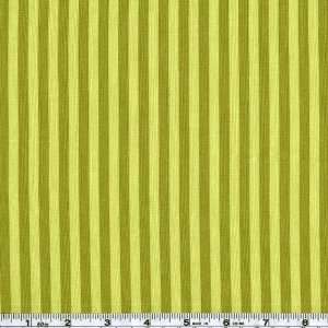  45 Wide Michael Miller Clown Stripe Key Lime Fabric By 