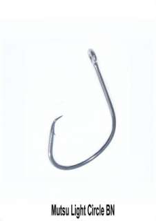 Pks of Fishing Hook, Circle Mutsu Light 10/0, BN NON OFFSET 