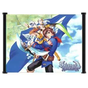  Skies of Arcadia Game Fabric Wall Scroll Poster (21x16 