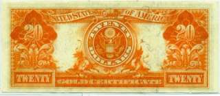 1906 $20 GEM Uncirculate 67 Gold US Note Small Serial #  