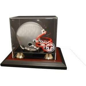  Tennessee Titans Zenith Mini Helmet Display Case Sports 