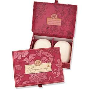    Michel Design Works Pomegranate Soapset (2 Soap Boxes) Beauty