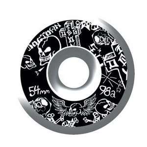  Dogtown   Collage Skateboard Wheels (54mm/98A), Set of 4 