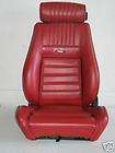 65 66 MUSTANG PONY SEATS UPHOLSTERY  PAIR NEW  LOOK 
