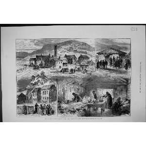  1877 COLLIERY ACCIDENT COAL MINING SOUTH WALES TROEDYRHIW 