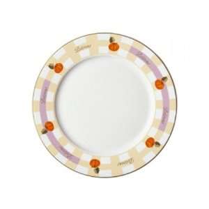 Sucre Sale Dinner Plate   Pumpkin   10 inches  Kitchen 