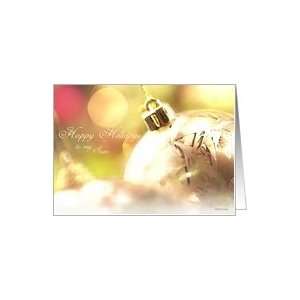  White Christmas Bulb HH, Sister Card Health & Personal 