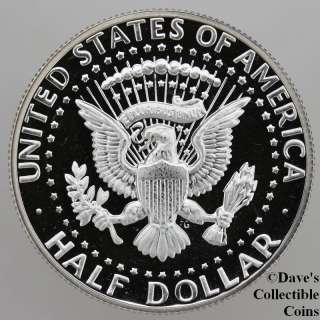 1982 S Gem Proof Deep Cameo Kennedy Half Dollar US Coin #10284118 72 