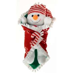  Blanket Babies  11 Snowman In Christmas Blanket Case Pack 