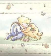 Classic WINNIE THE POOH Piglet Hunny Eeyore WALL BORDER  