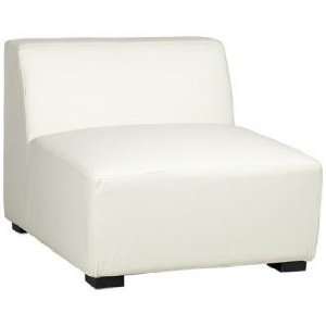  Zuo Portrait White Modular Sofa Middle Chair