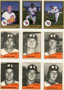 1979 Wisconsin Rapids Twins ALEX DOVALIS Long Beach CA  