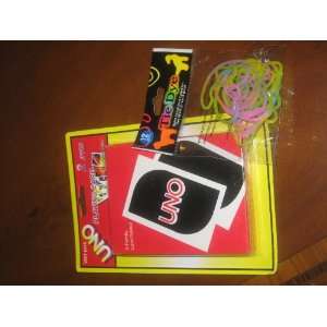  Uno Card Game with Silly Band Combo Toys & Games