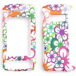  LG ENV TOUCH vx11000   Colorful Flowers  Hard Case 