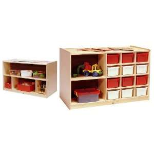  Steffy Wood Double Sided Storage Cubby