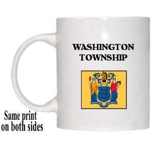  US State Flag   WASHINGTON TOWNSHIP, New Jersey (NJ) Mug 