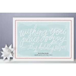  Wishing Script Holiday Non Photo Cards Health & Personal 