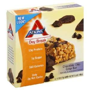Atkins Nutritional, Dybrk Bar Chocolate Chp 5Pk, 6.5 Ounce (6 Pack 