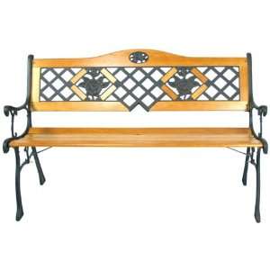  Commend   hk Limited Single Arch Park Bench With Double 