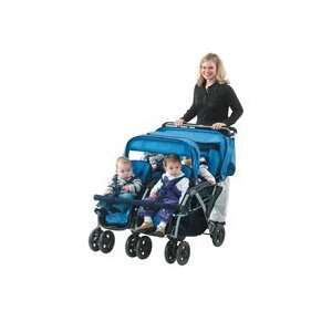  4 Passenger Commercial Stroller with Canopies Baby