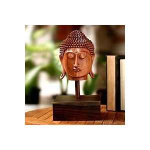 Buddha Head, sculpture 