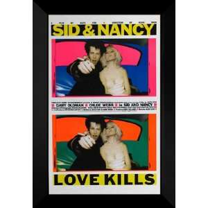  Sid and Nancy 27x40 FRAMED Movie Poster   Style B 1986 