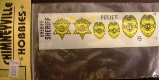 CHI3001Y Shields & Stars Yellow/Black Sheriff & Police  