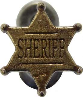 Denix Gun Sword Hanger Sheriff Badge Spring Loaded  