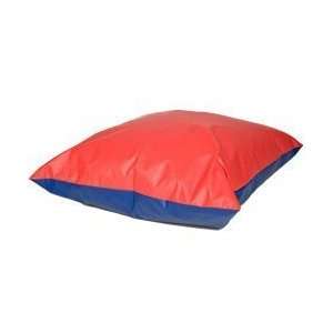  Foamnasium Large Shred Foam Floor Pillow, Red/Blue Toys 