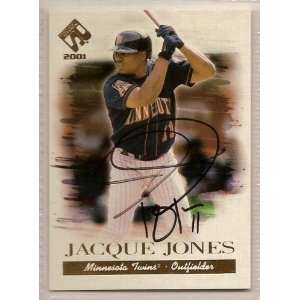  Jacque Jones Signed Autographed Baseball Twins Everything 