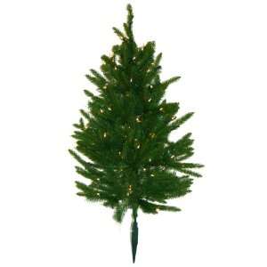   Feet Tall Carolina Artificial Prelit Christmas Tree