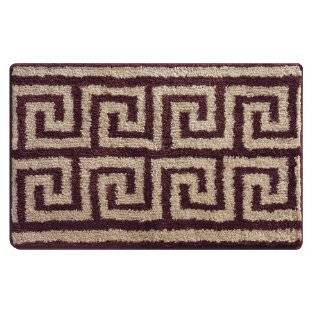  greek key rug brown tan by interdesign average customer review 